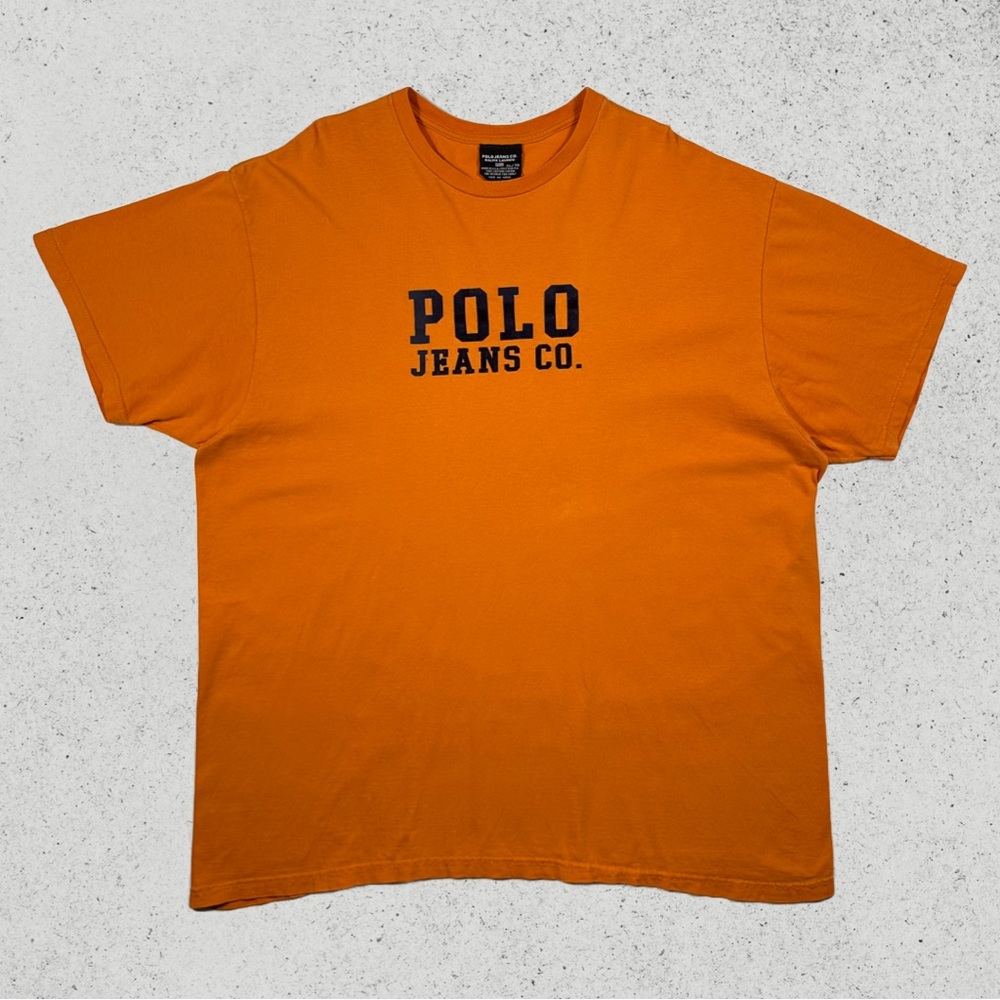 Vintage Polo Ralph Lauren Spell Out Streetwear T Shirt